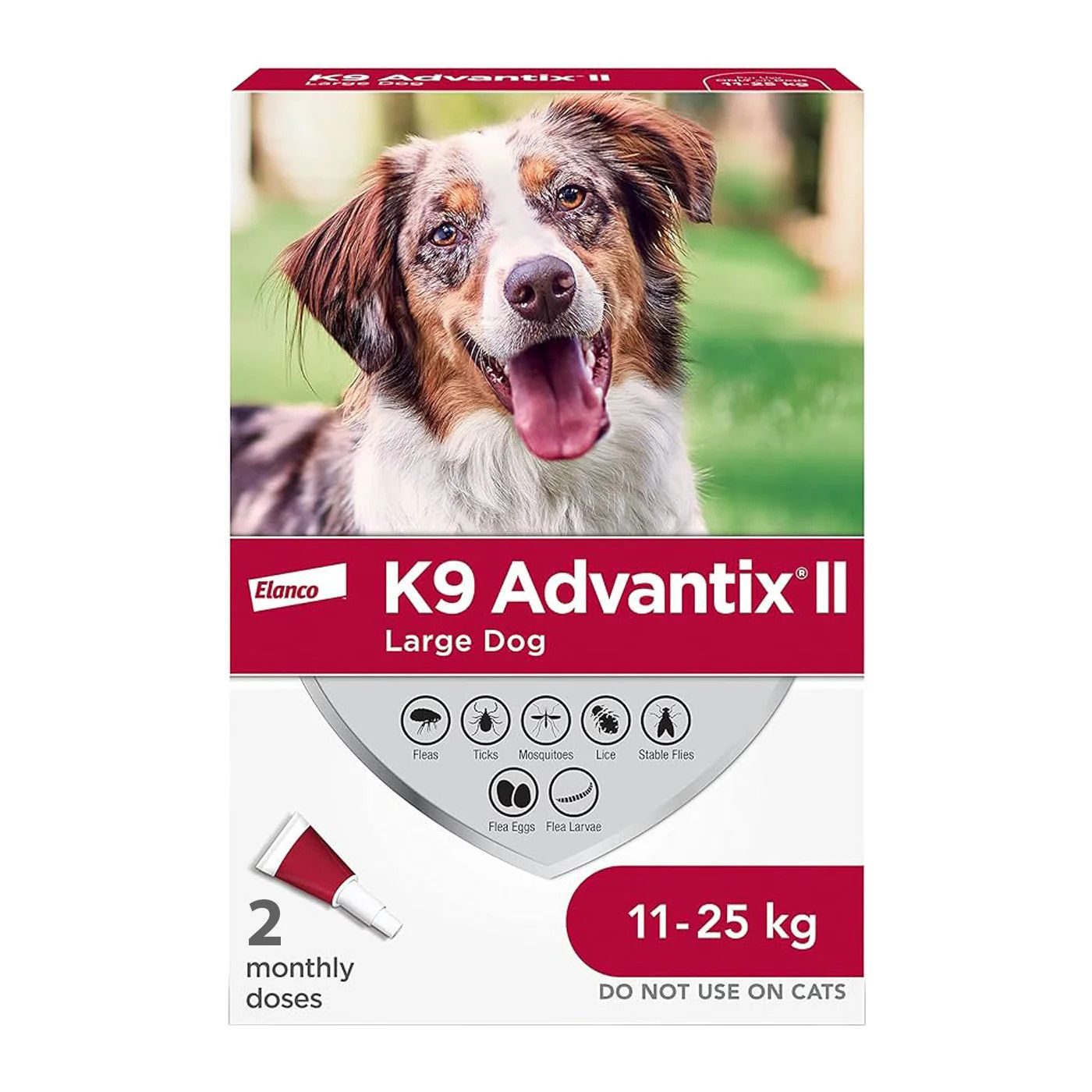 K9 Advantix II  - 2 Dose [DOG] 11 - 25KG