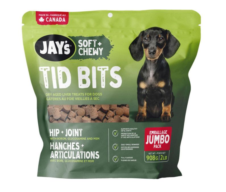 Jay’s Tid Bits Hip &amp; Joint Treats 908GM