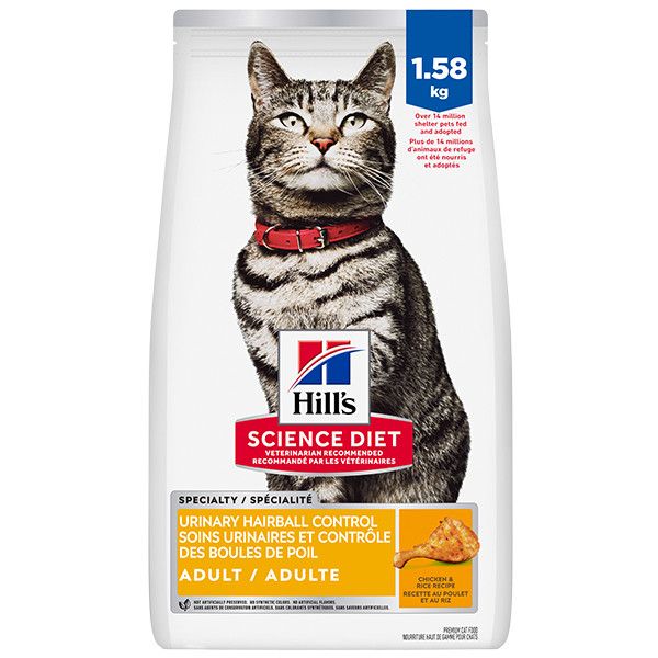 Hill's Science Diet Urinary &amp; Hairball Control [CAT] 3.5LB