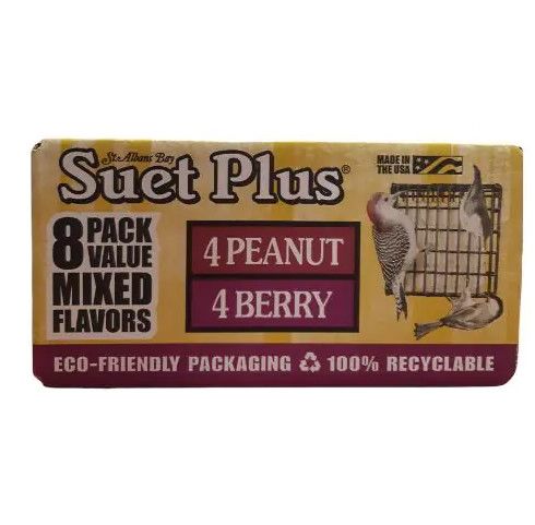 Suet [CASE OF 8] Mixed Berry &amp; Peanut