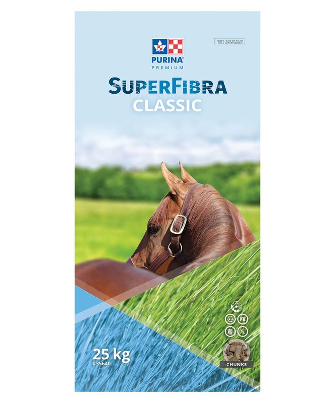 Purina SuperFibra Plus Classic (Chunks) 25KG