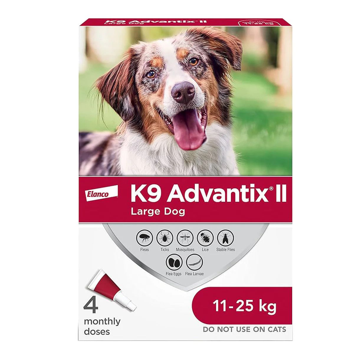 K9 Advantix II  - 4 Dose [DOG] 11 - 25KG
