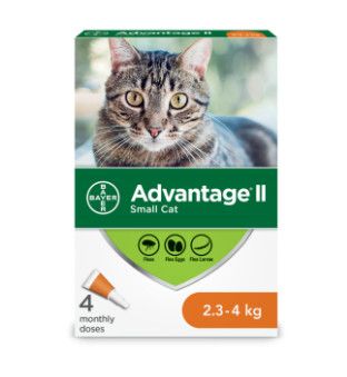 Advantage II - 4 Dose [CAT] 2.3 - 4KG