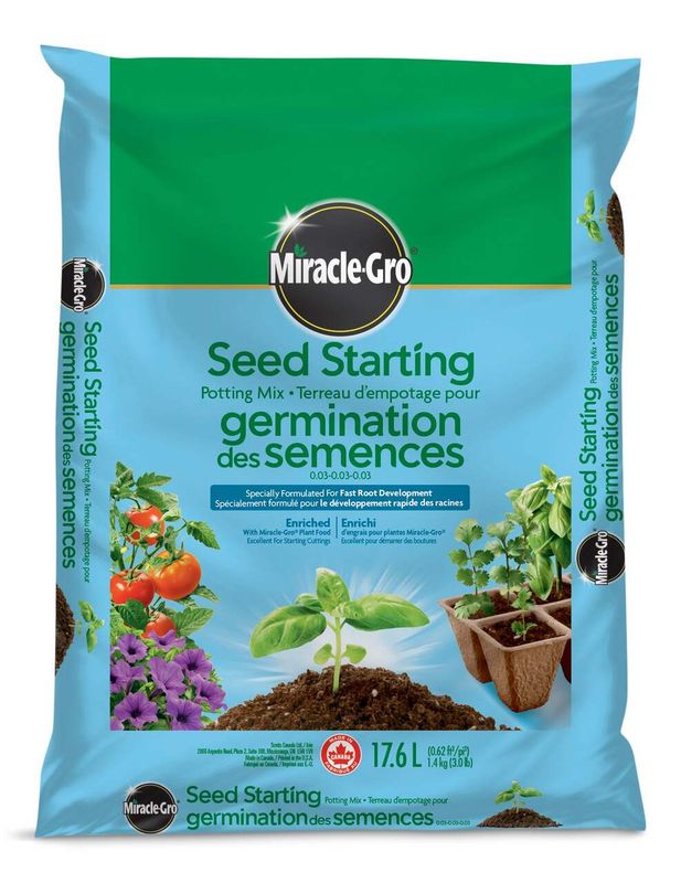 Miracle-Gro Seed Starting Soil 17.6 L