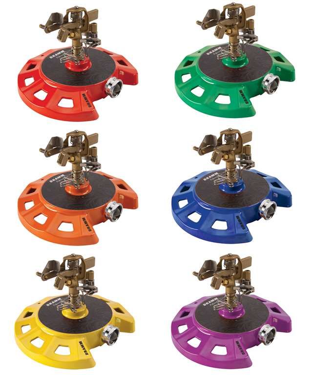 Dramm Circle Impulse Sprinkler - Assorted Colours