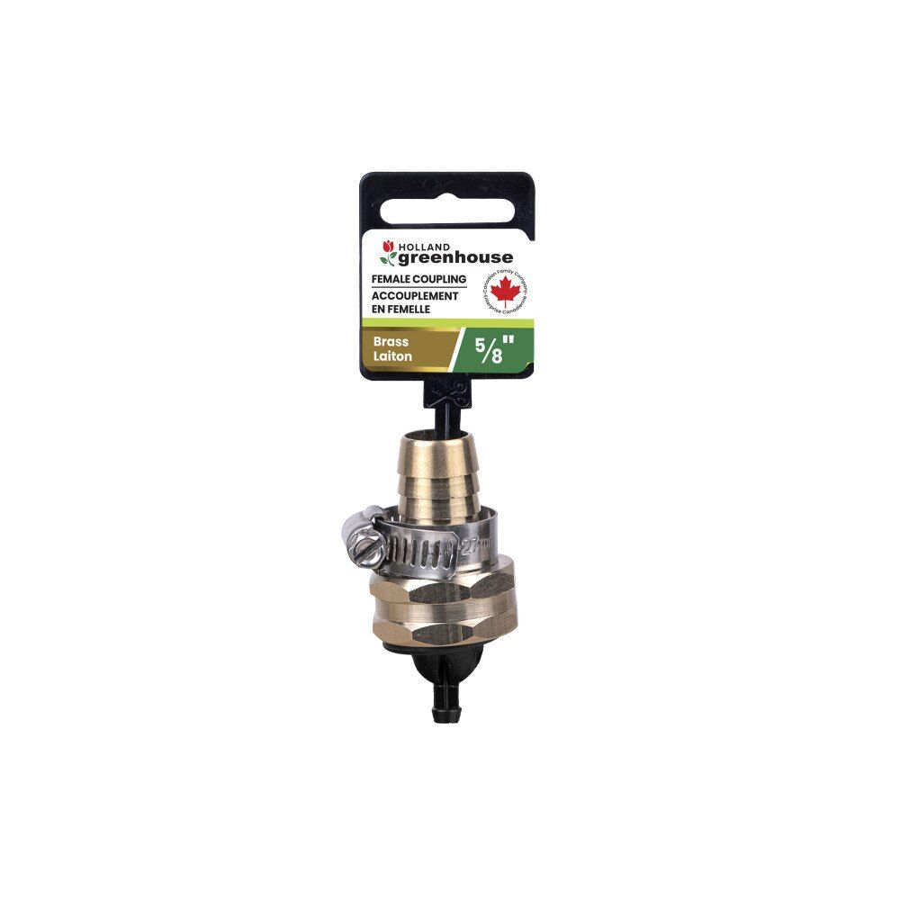 Hose Repair - Brass Female 5/8"