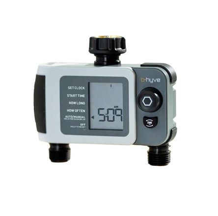 B-Hyve XD Bluetooth 2 Outlet Hose Faucet Timer