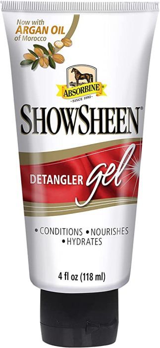 Absorbine Showsheen Detangler Gel + Argan Oil 118ml