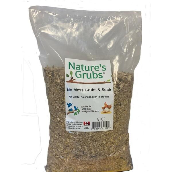 Nature's Grubs No Mess Grubs &amp; Such 8KG
