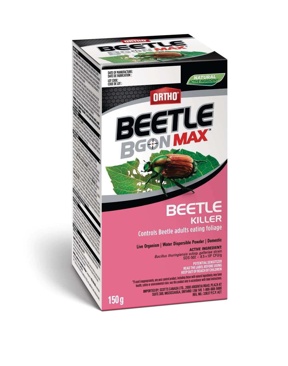 Ortho Beetle B-Gon Max Beetle Killer 150G^