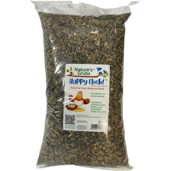 Nature's Grubs Happy Flock 8KG