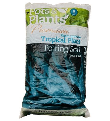Pots &amp; Plants Tropical Plant Potting Soil 8L^