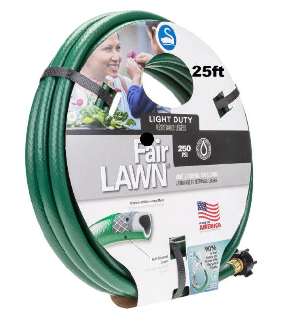 Hose Fair Lawn Water Saver 1/2' X 25' Light Duty