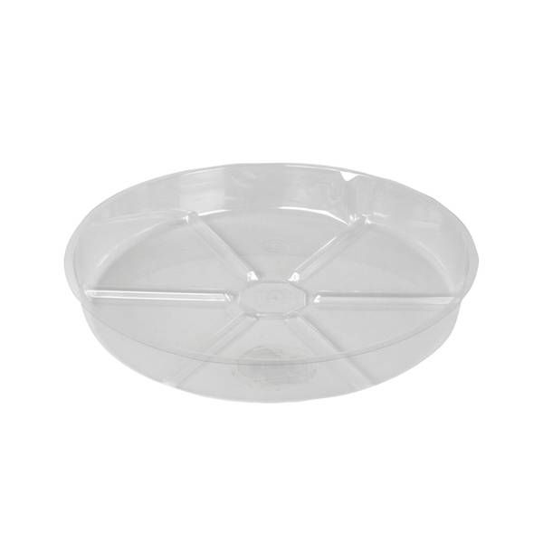 Saucer 6" Clear