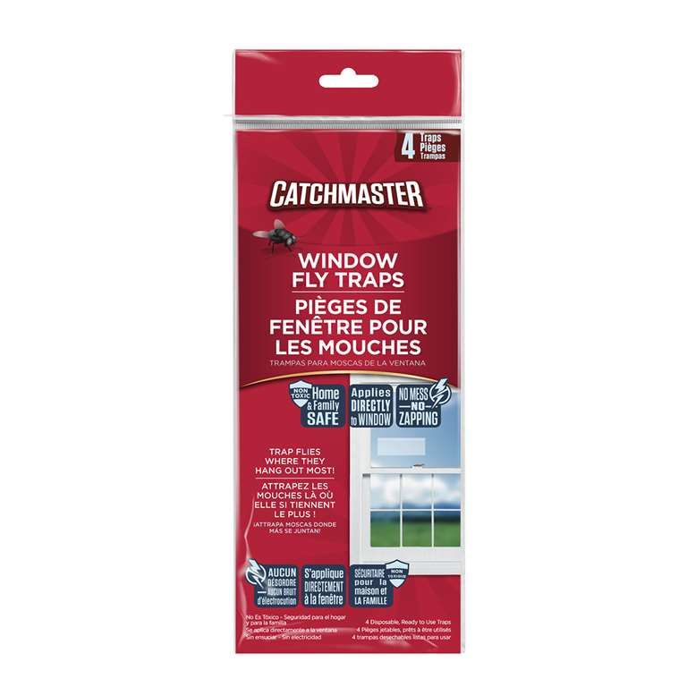 Catchmaster Window Fly Trap 4PK