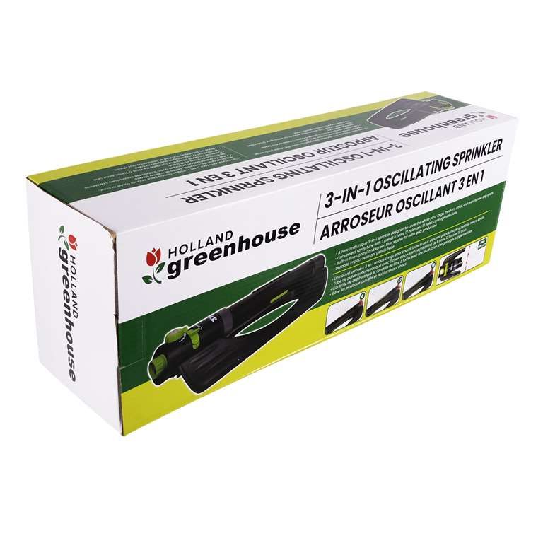 3-In-1 Oscillating Sprinkler