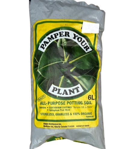 Pamper Your Plant All Purpose Potting Soil With Peat Moss 6L