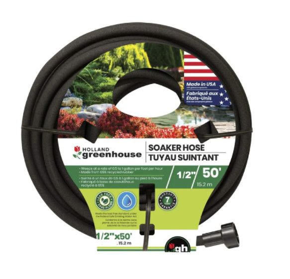 Soaker Hose 1/2" X 50'