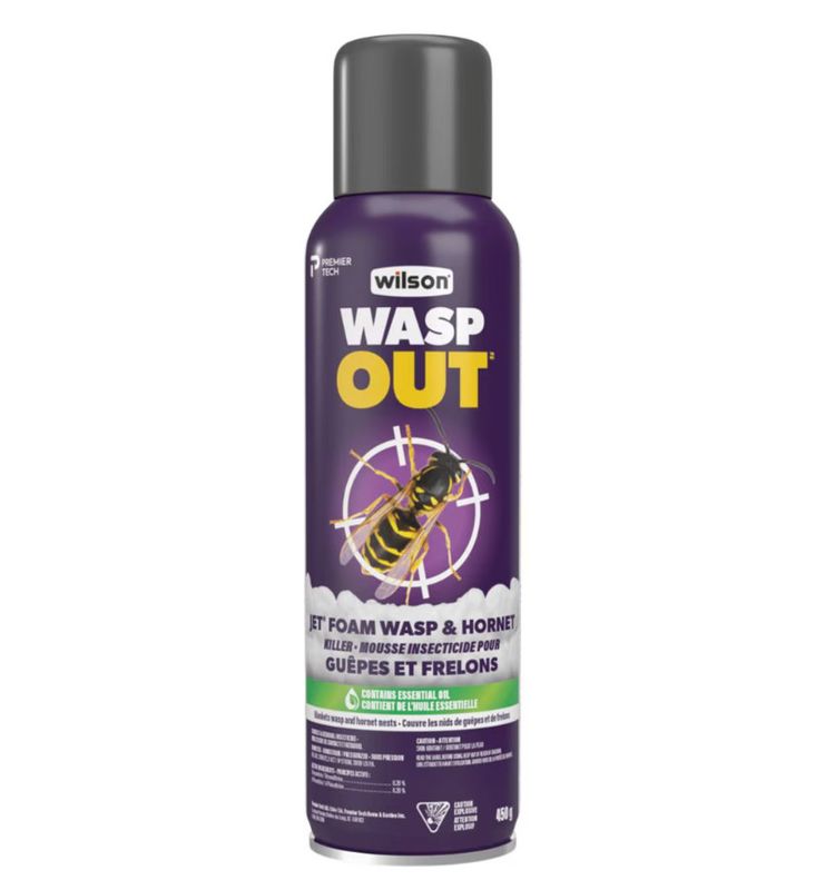 Wilson WaspOut Jet Foam Wasp &amp; Hornet Killer 450GM
