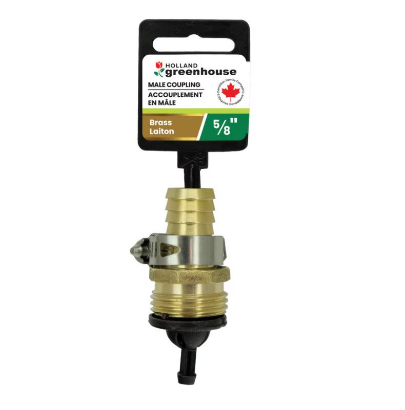 Hose Repair - Brass Male 5/8"