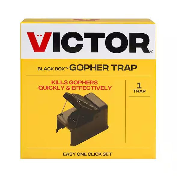 Victor Black Box Gopher Trap