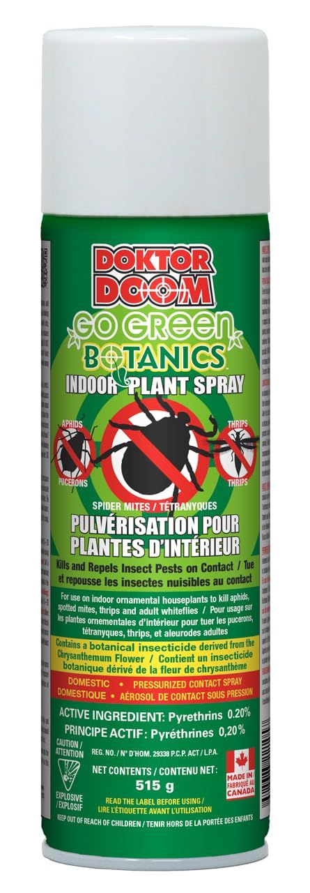 Doktor Doom Go Green Botanics Indoor Plant Spray 515G