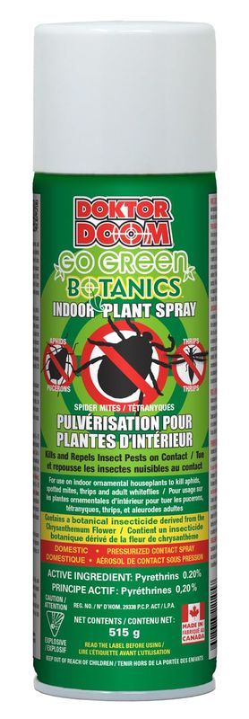 Doktor Doom Go Green Botanics Indoor Plant Spray 515G