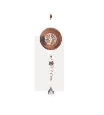 Wind Spinner Copper W/Crystal