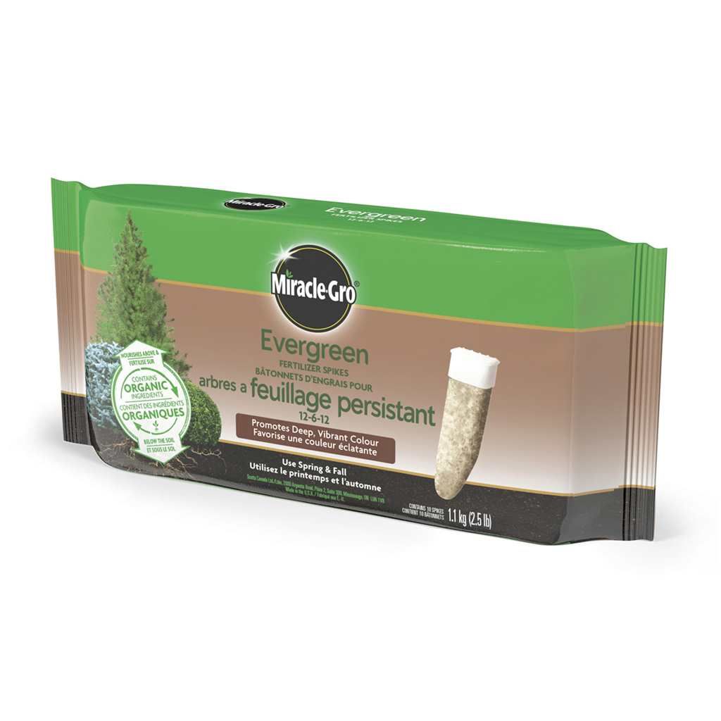 Miracle Gro Evergreen Fertilizer Spikes 12-6-12 1.1KG