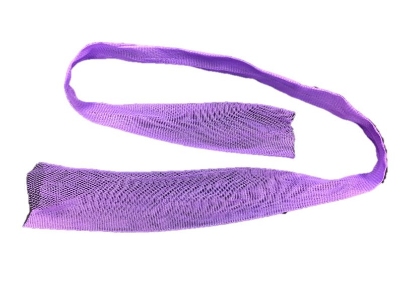 Garlic Tube Netting Purple /ft
