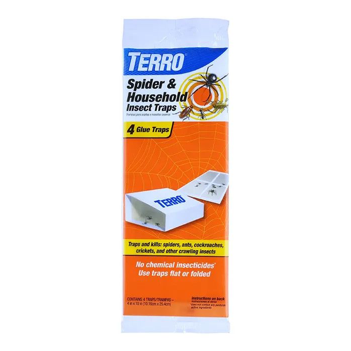 Terro Spider &amp; Insect Glue Traps 4/PKG