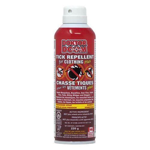 Doktor Doom Tick Repellent For Clothing Plus 220g
