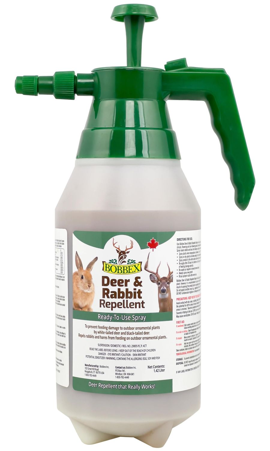 Bobbex Ready-To-Use Deer &amp; Rabbit Repellent 1.42L