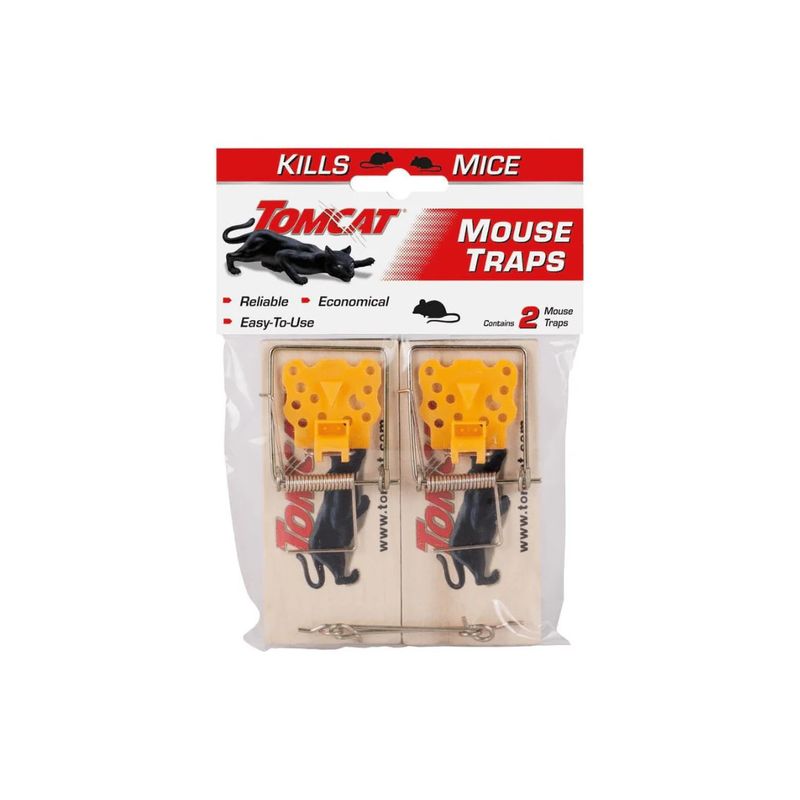 Tomcat Wooden Mouse Trap 2PK