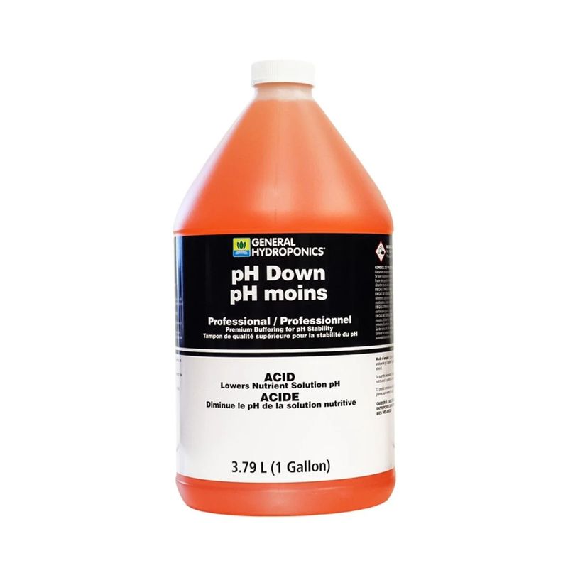 General Hydroponics pH Down Pro 3.79L^