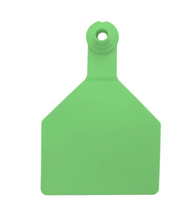 Stockman Z2 Tags 2PC Bulls &amp; Cows - Green 25 PKG
