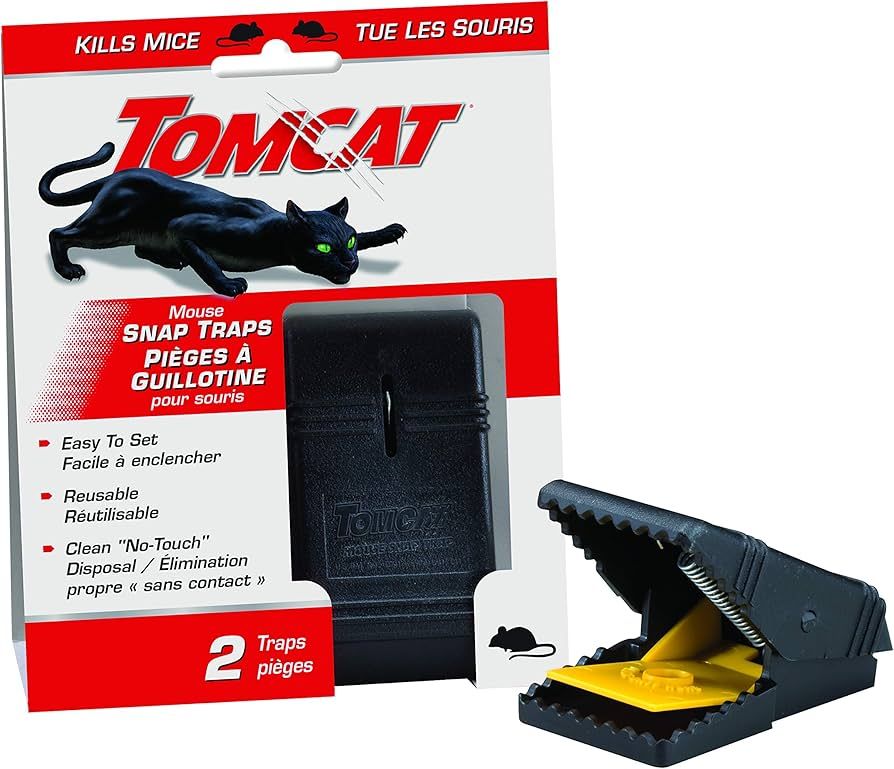 Tomcat Mouse Snap Trap 2Pk
