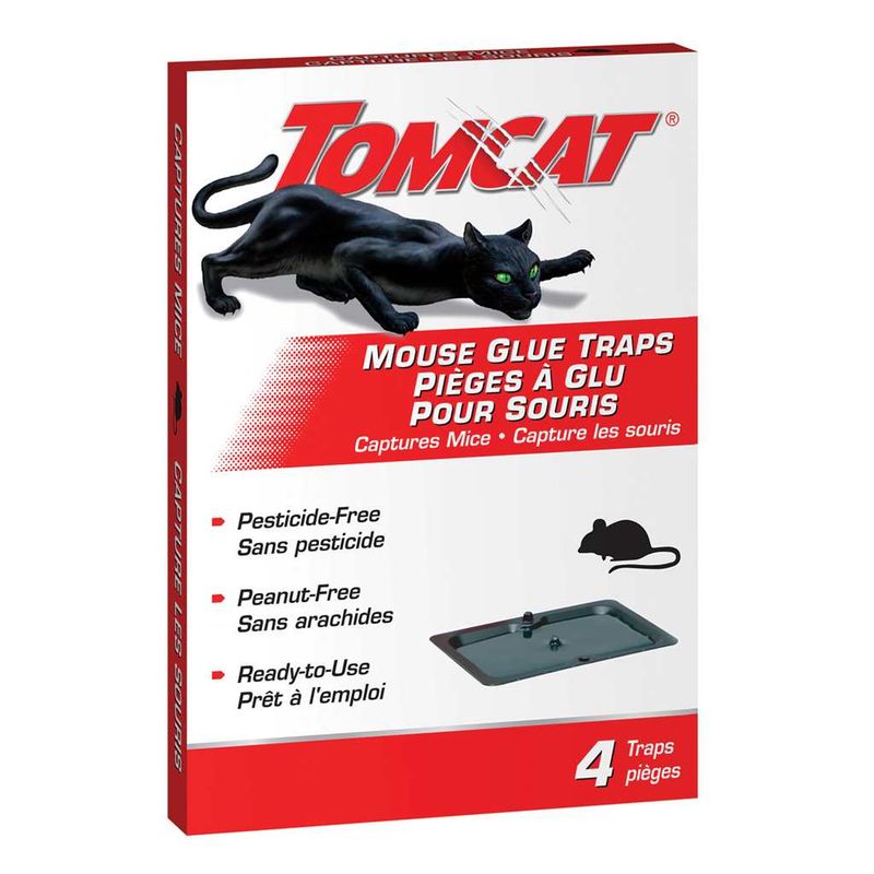 Tomcat Mouse Glue Trap 4PK