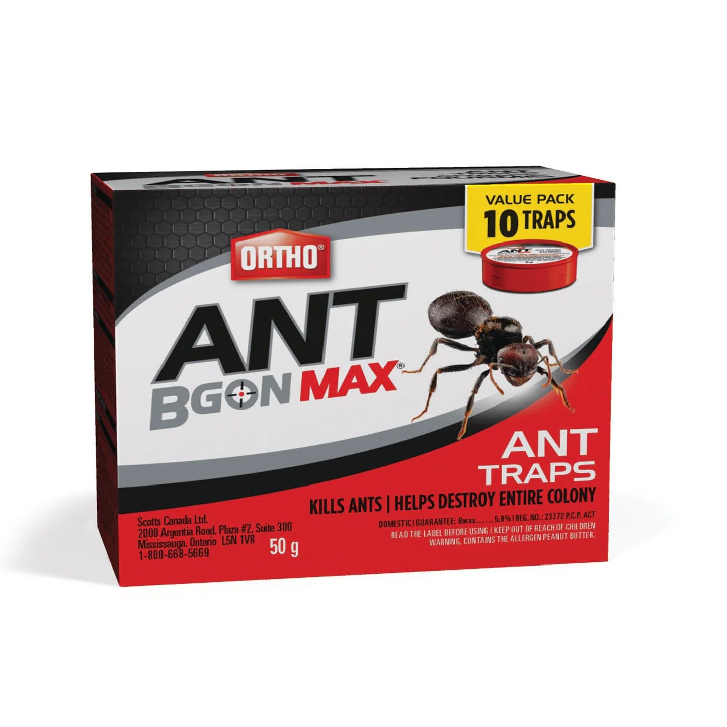 Ortho Ant B-Gon Max Traps 50g 10/Pk
