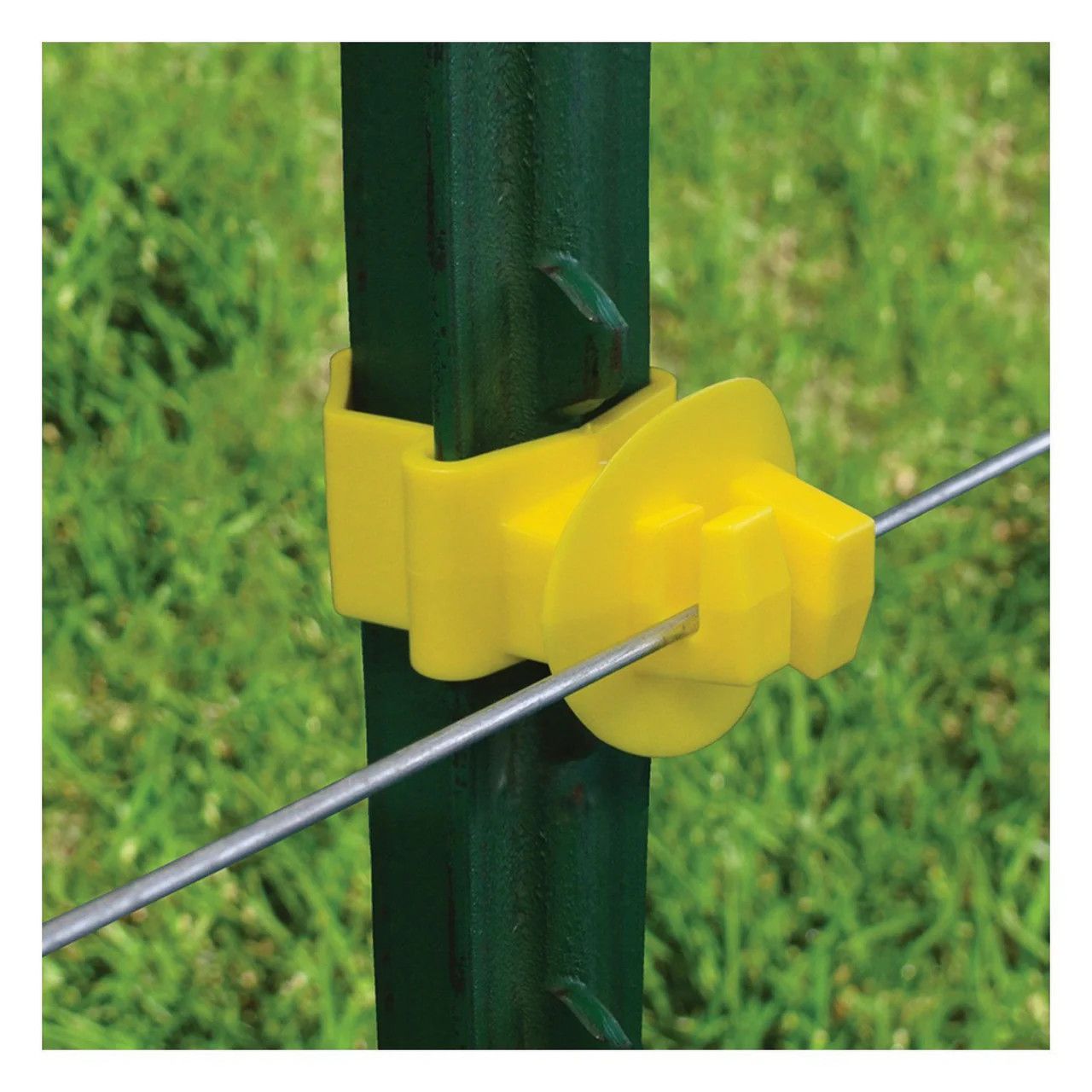 Patriot T-Post Claw Insulator Yellow 25PK