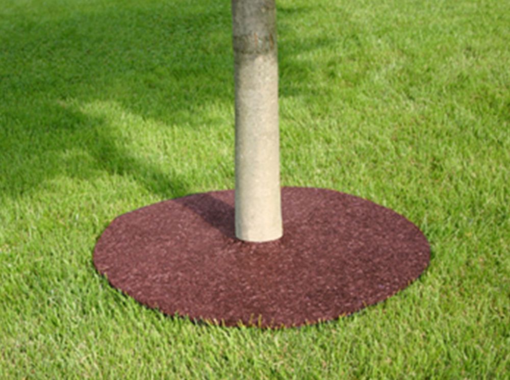 Rubber Mulch Tree Ring^