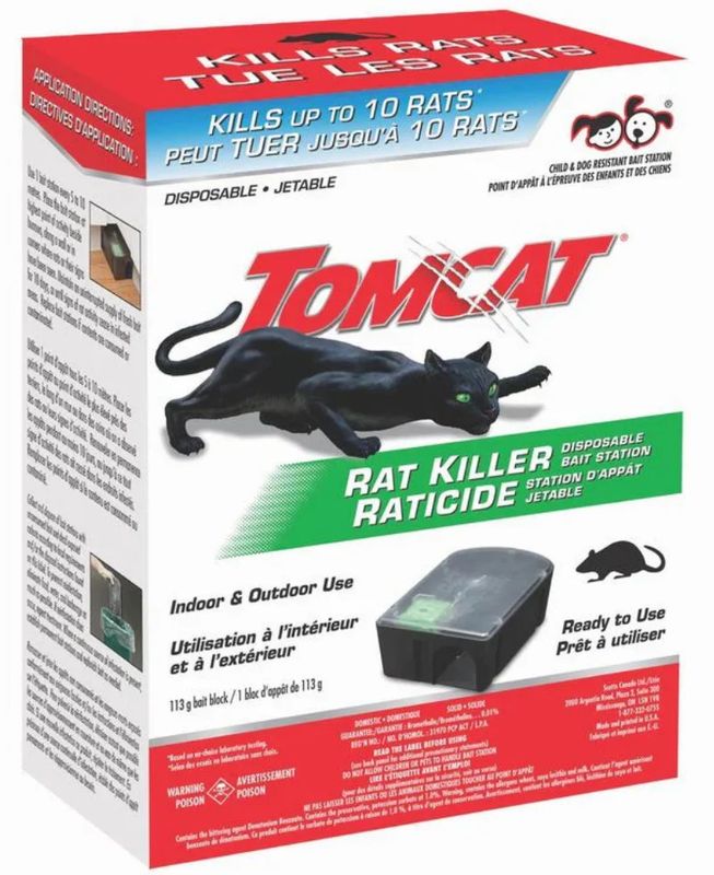 Tomcat Rat Killer Disposable Bait Station 113GM