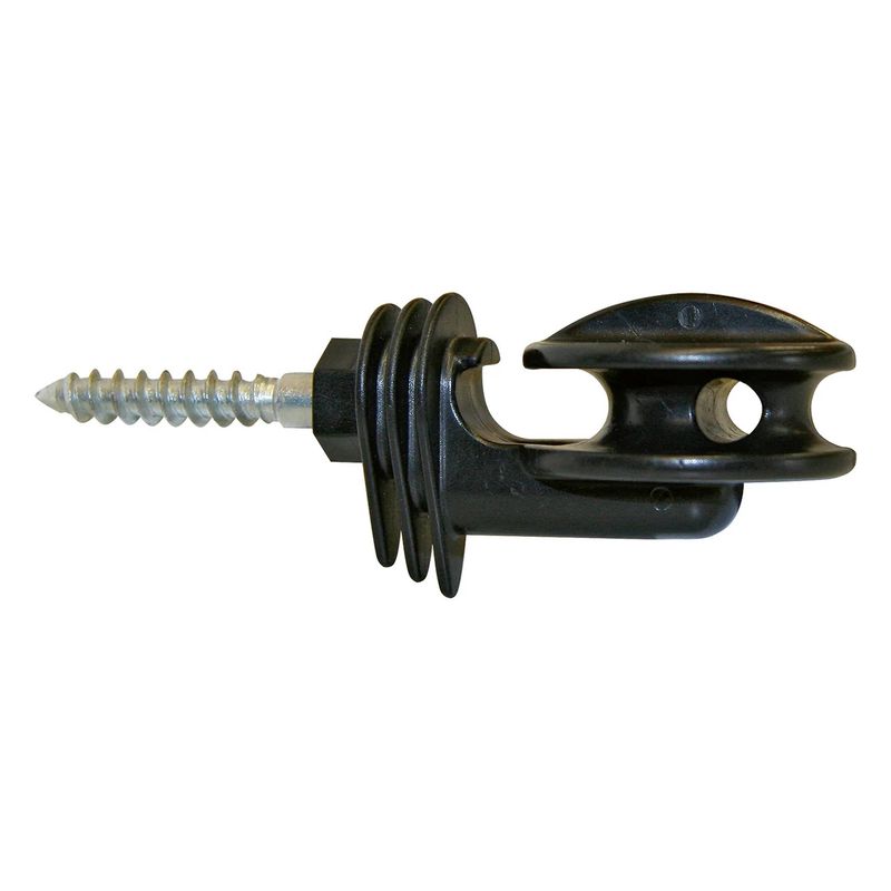 Corral Wood Post Super Corner Rope Screw-in Insulator 10PK