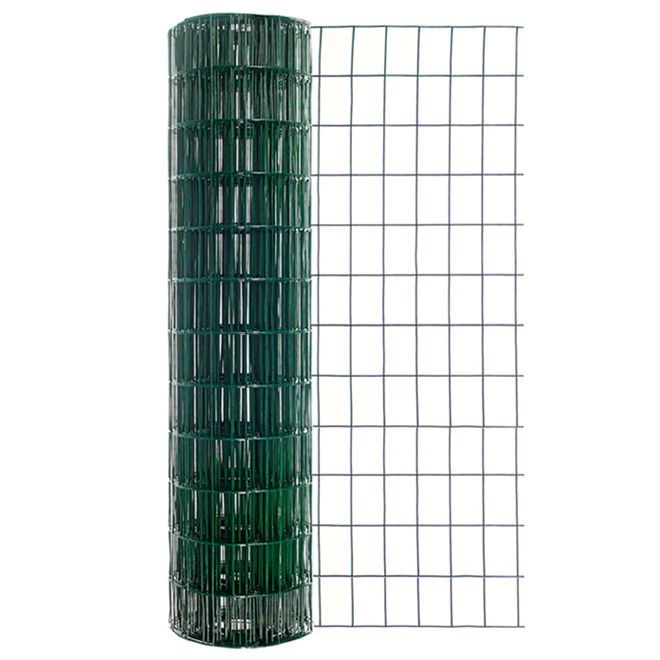 Poultry Netting - Green PVC Coated 36&quot; X 50&#39; X  (2&quot;X3&quot;) Square