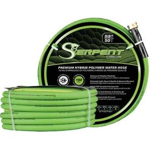 Serpent Green Garden Hose 5/8" X 50' 150 Psi