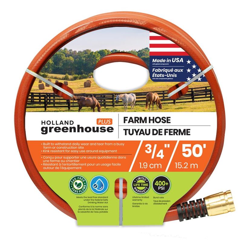 Farm Hose 3/4" X 50'