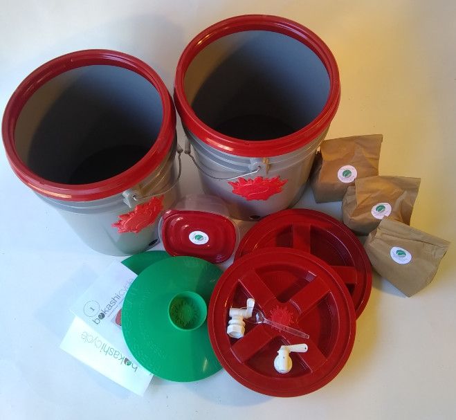 Bokashicycle Food Scrap Fermenting System - Gray^