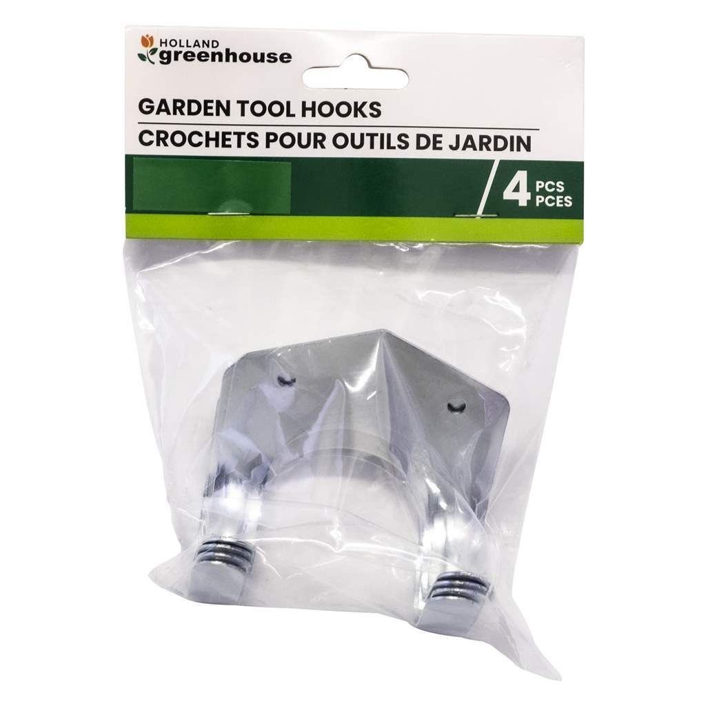 Garden Tool Hooks 4PC