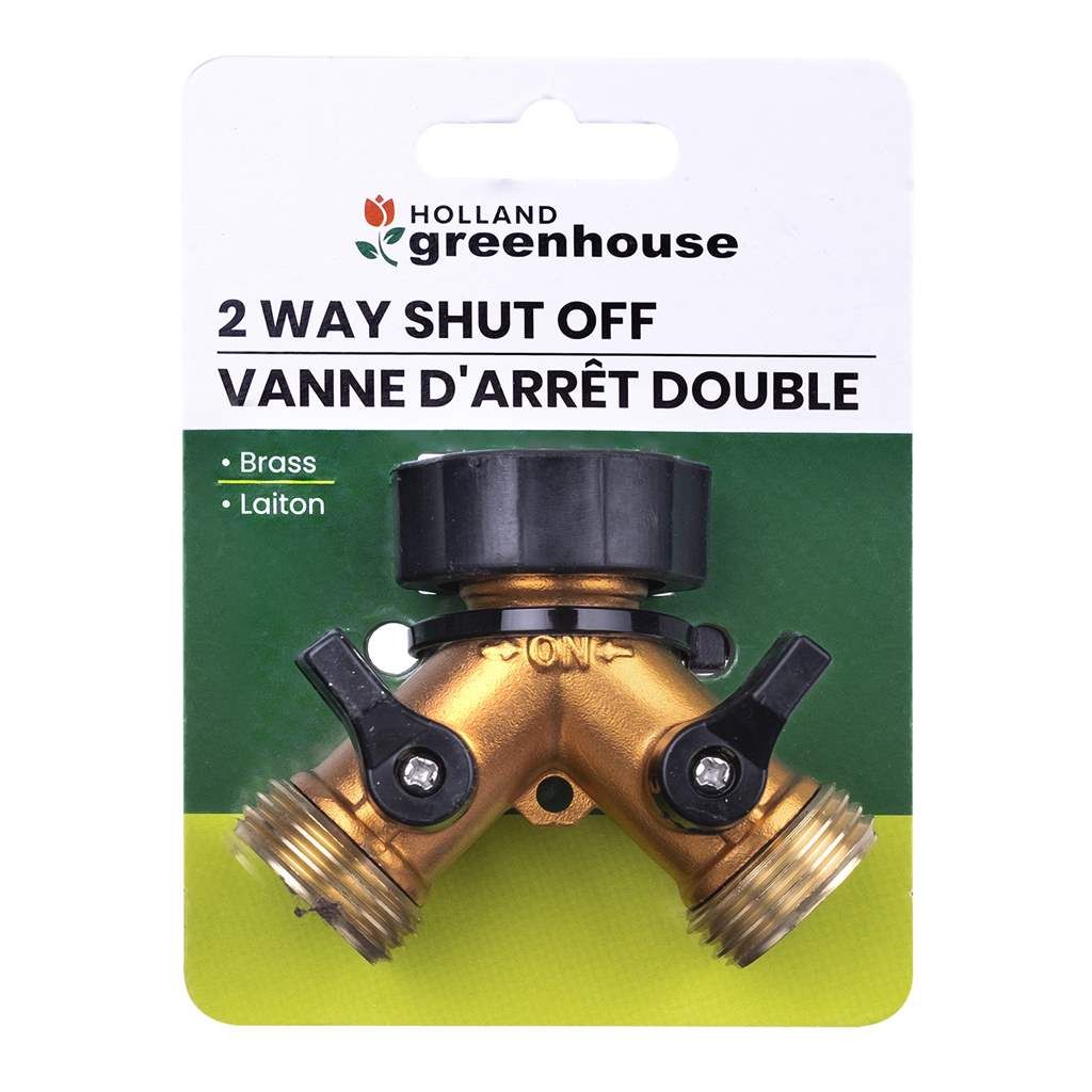 Brass 2-Way Shut Off Valve