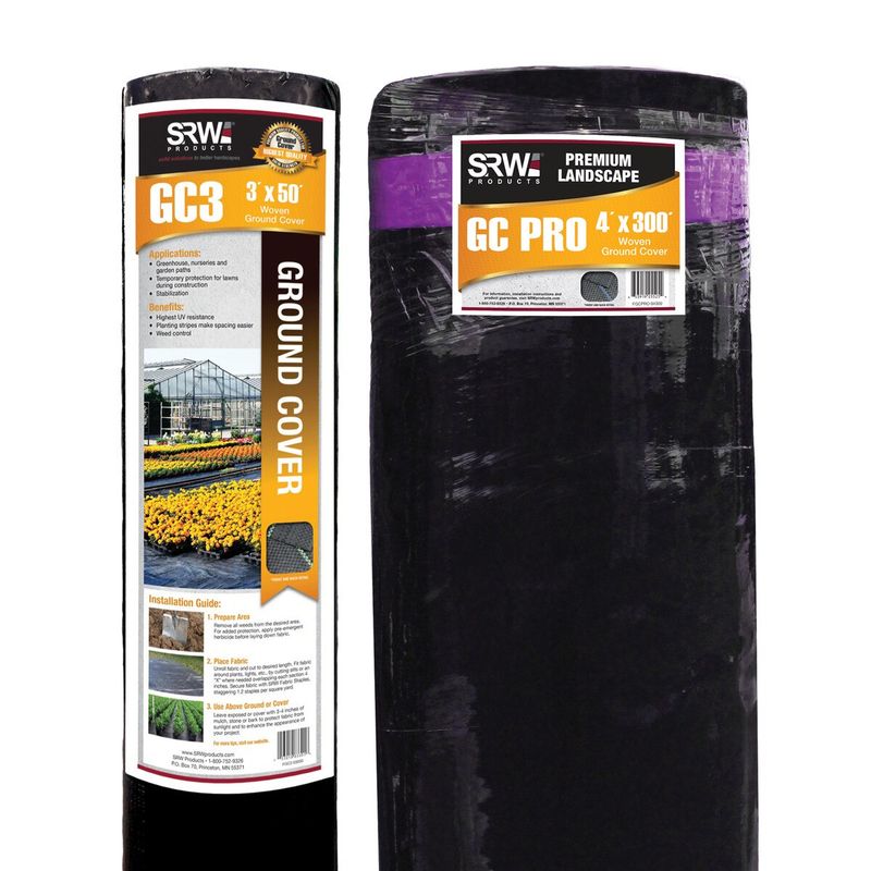 SRW Commercial Landscape Fabric Woven 3OZ 4' X 100'